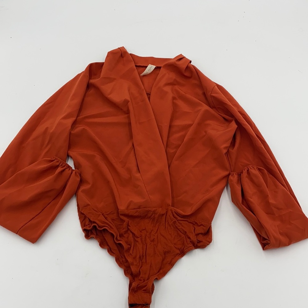 Women’s Orange Bodysuit